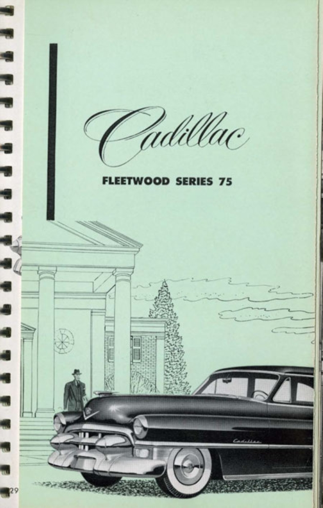 1953 Cadillac Salesmans Data Book Page 172